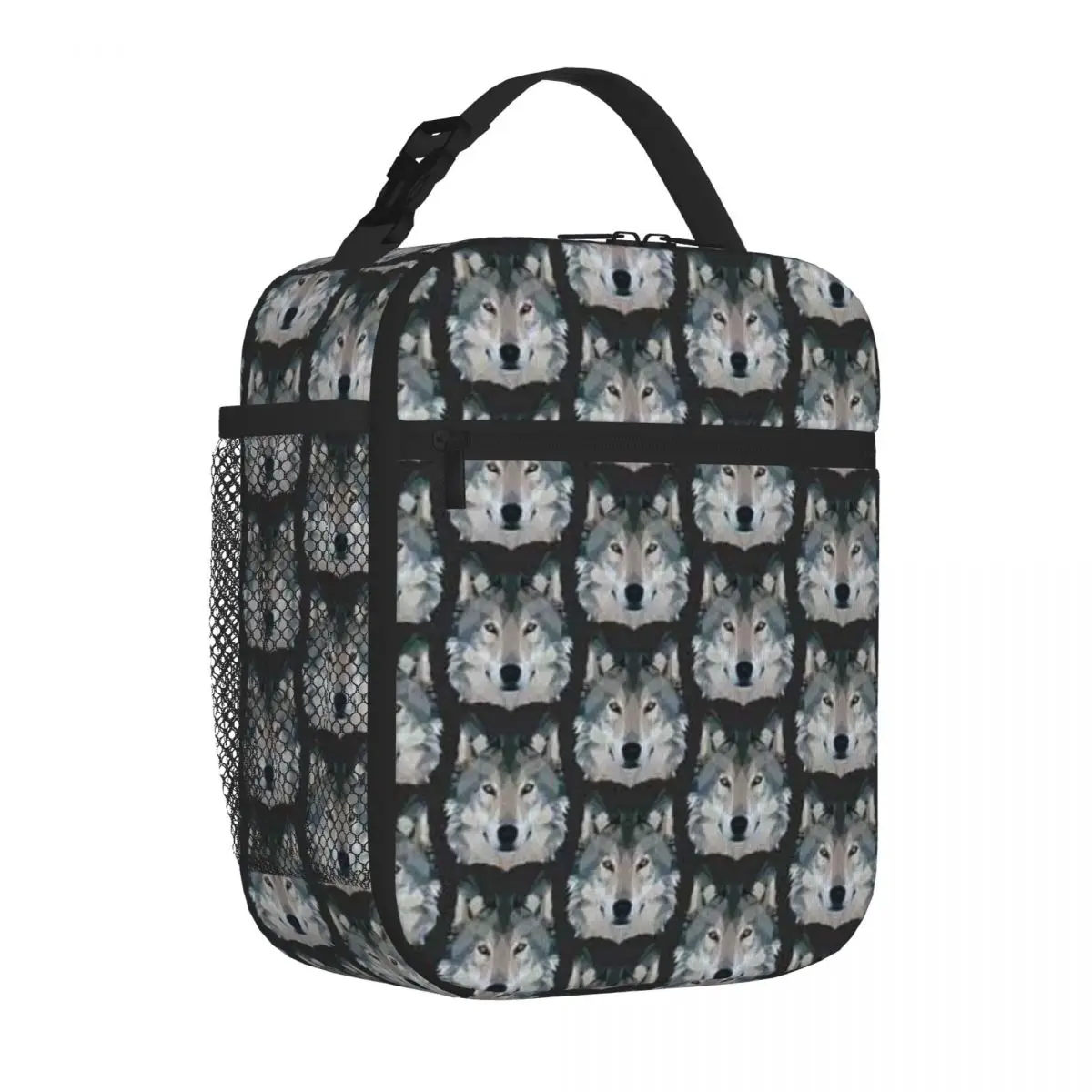 Bestselling Wolf Vintage Picnic Lunch Bag Seaside Lunch Kids Lunch Bag