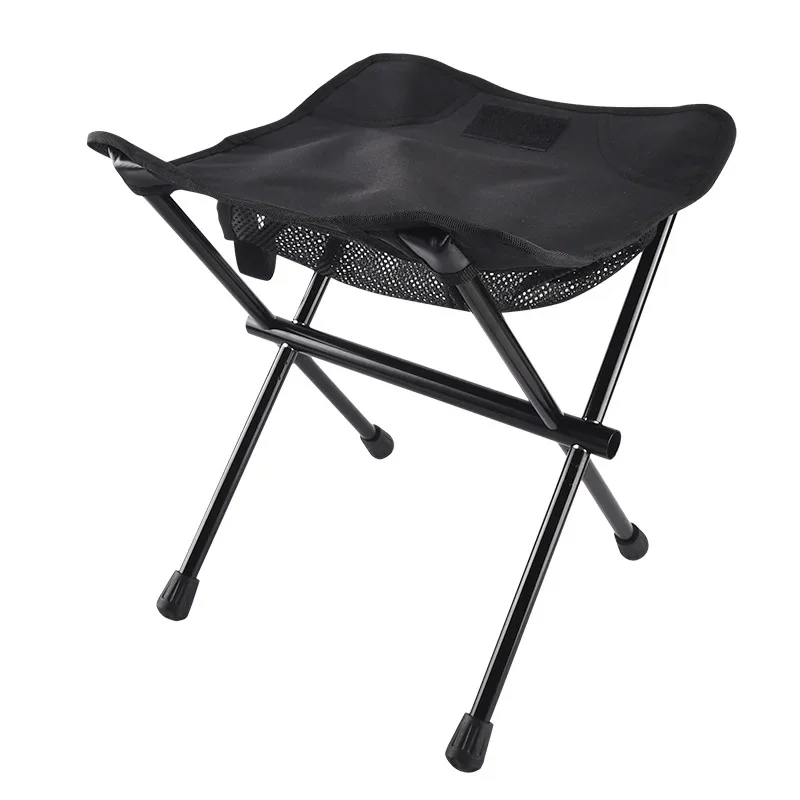 

Camping Portable Folding Stools Ultralight Aluminium Alloy Storage Chair MIni Fishing Chair Picnic Furniture Lighweight