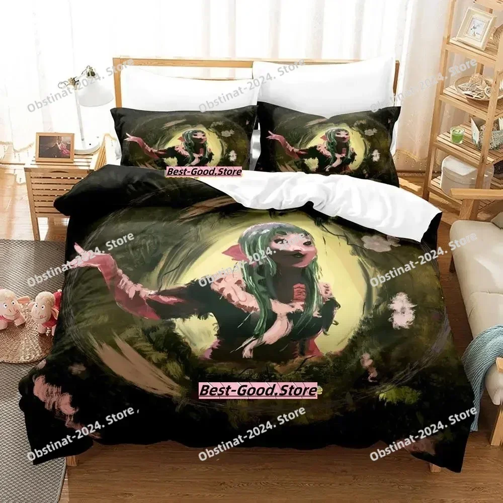 2025 Popular Melanie Martinez Portals Bedding Set Printed single Comforter Duvet Cover Pillow Case 3 Pieces Sets Kids Adult Size
