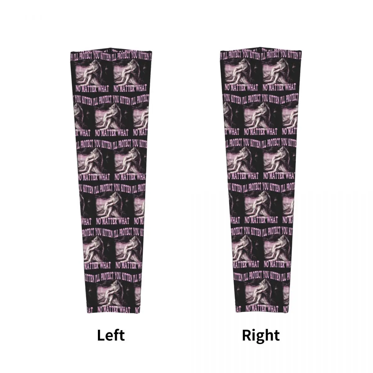 الذئب تمزيق ألفا وولف بالذئب في الهواء الطلق أكمام أذرع تبريد الشمس الأشعة فوق البنفسجية غطاء للحماية الصيف ركوب الدراجات أكمام الوشم