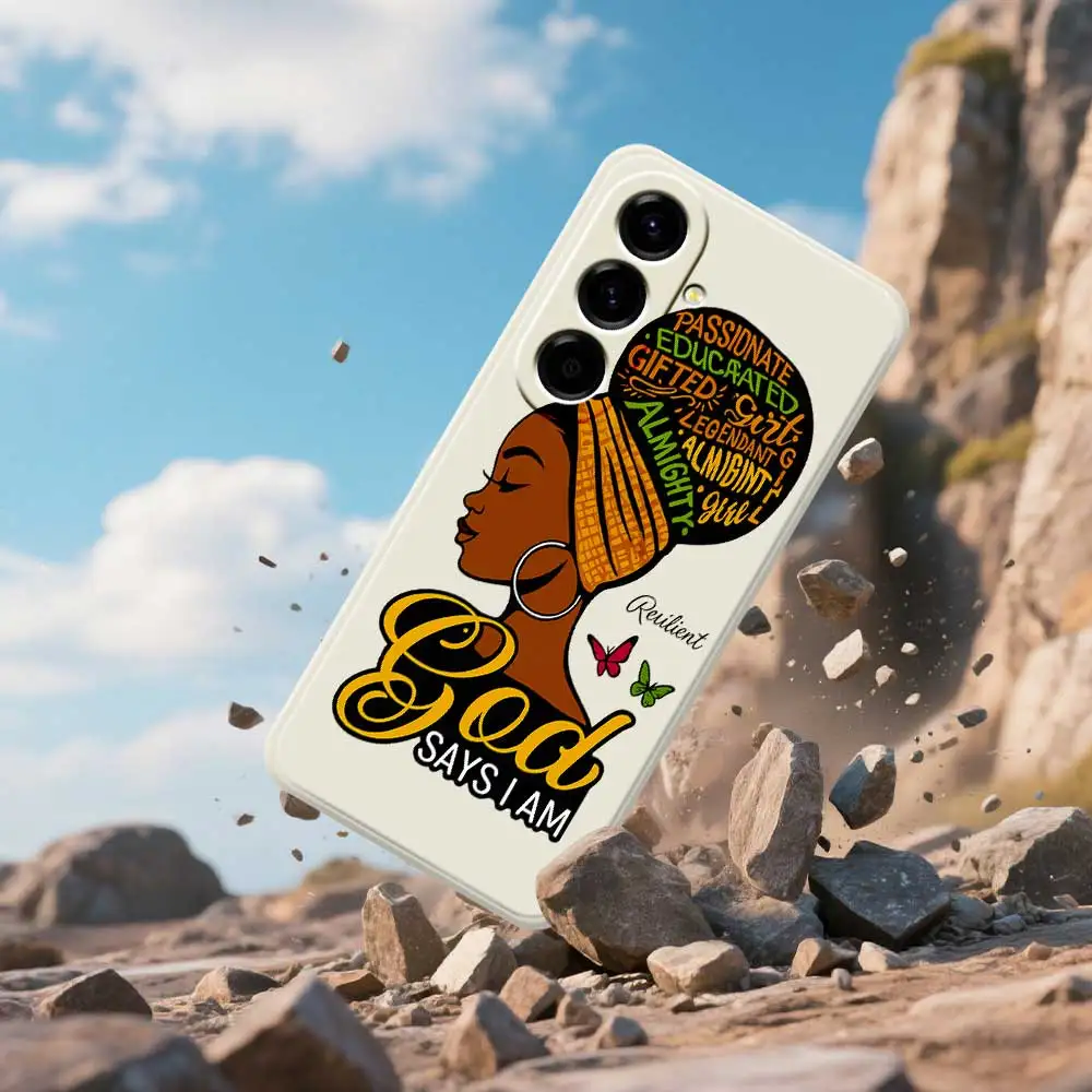 Spersonalizowane etui w stylu afrykańskim na Samsung A56 A55 A54 A53 A52 4G 5G A36 A26 A16 A06 A35 A25 A15 A34 A24 A14 A33 A32 A23