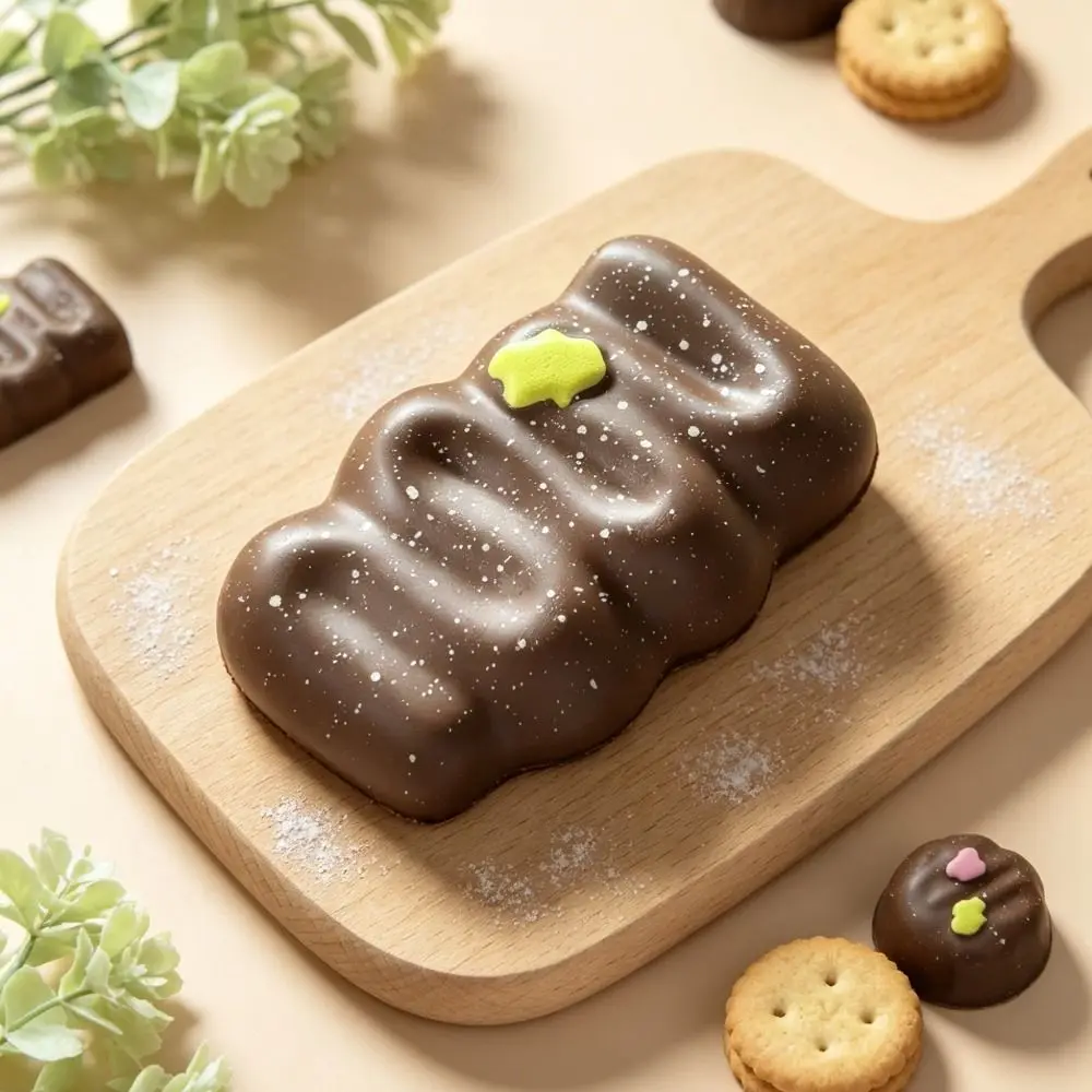 Moist Thick Round Bunny Bun Squeeze Toy Slow Rising Soft Texture Bear Toast Squishy Toy Foam Finger Suction