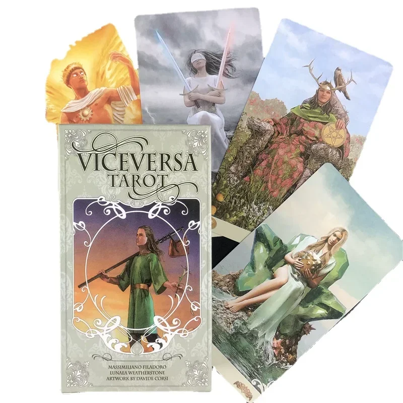 Vice Versa Tarot Kit Tarot Cards Oracle Deck Board Games For Family Gathering Party Playing Cards