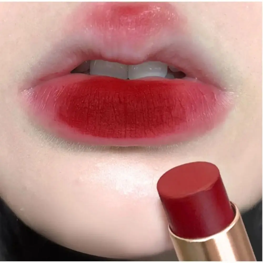 Autumn Winter Lipstick Rock Sugar Gourd Velvet Lipstick Long-Lasting Rose Nude Lip Mud Chinese Style Natural Makeup Lip Care