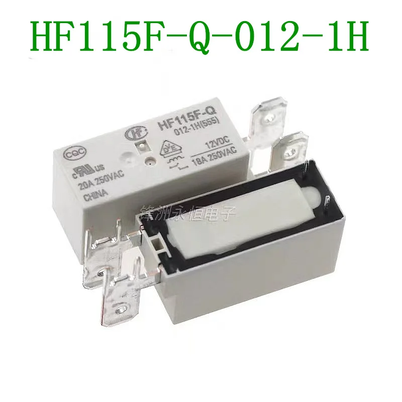 HF115F-Q-048-1H, HF115F-Q-024-1H, HF115F-Q-012-1H, HF115F-Q-005-1H, 5V 12VDC 24V 48VDC,18A,  DC Relay, 100% New