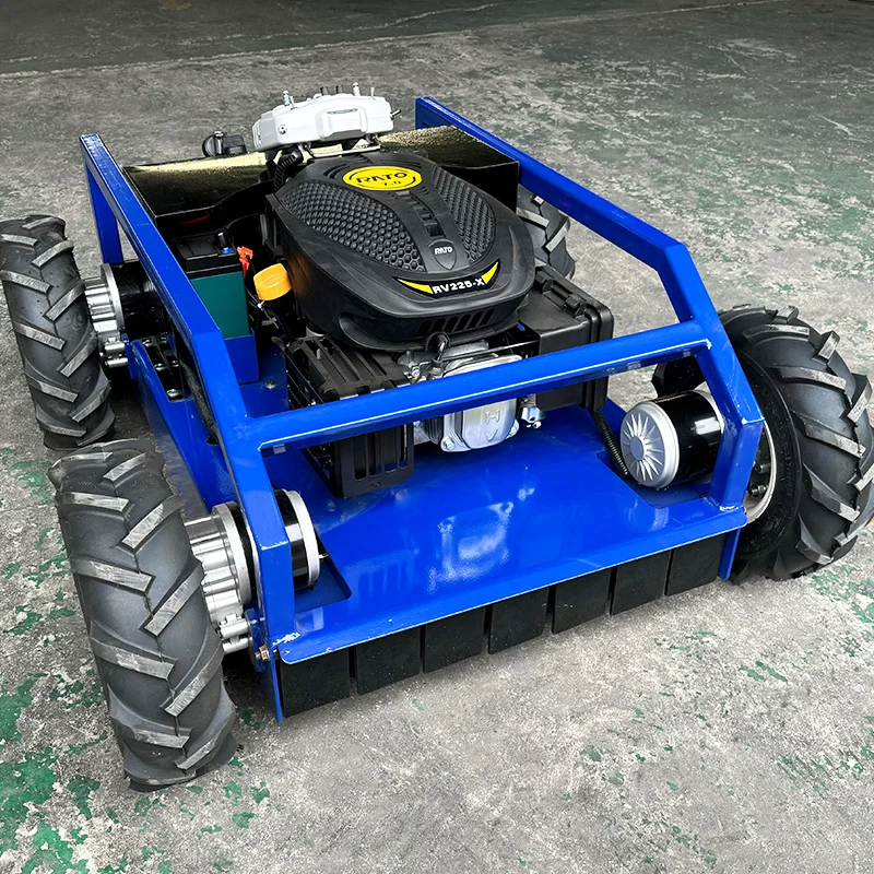 4WD Remote Control Mower For Slopes Rc Lawn Mower zero turn mower with big capacity battery For Sale