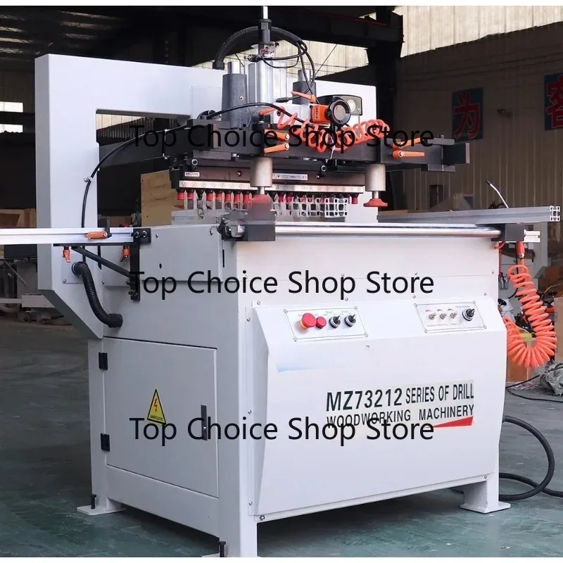 Two‑Line 42‑Head Woodworking Multi‑Axis Drilling Machine For Wood Panel Hole Processing Production