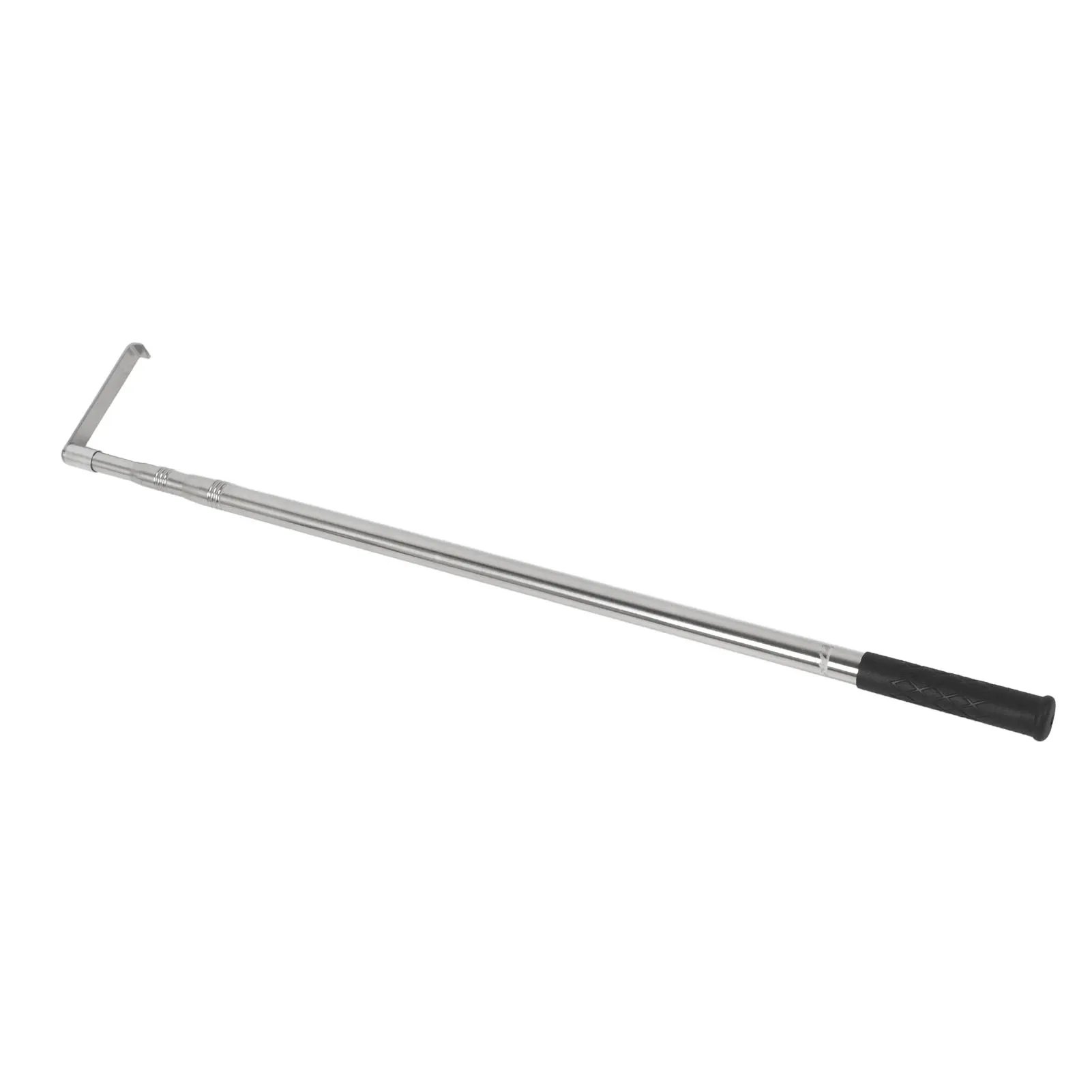 Telescoping Pull Pole 2.5 To 6.4ft Rustproof Long Lasting  Retriever Tool Stainless Steel Heavy Duty for RVs for Trailers