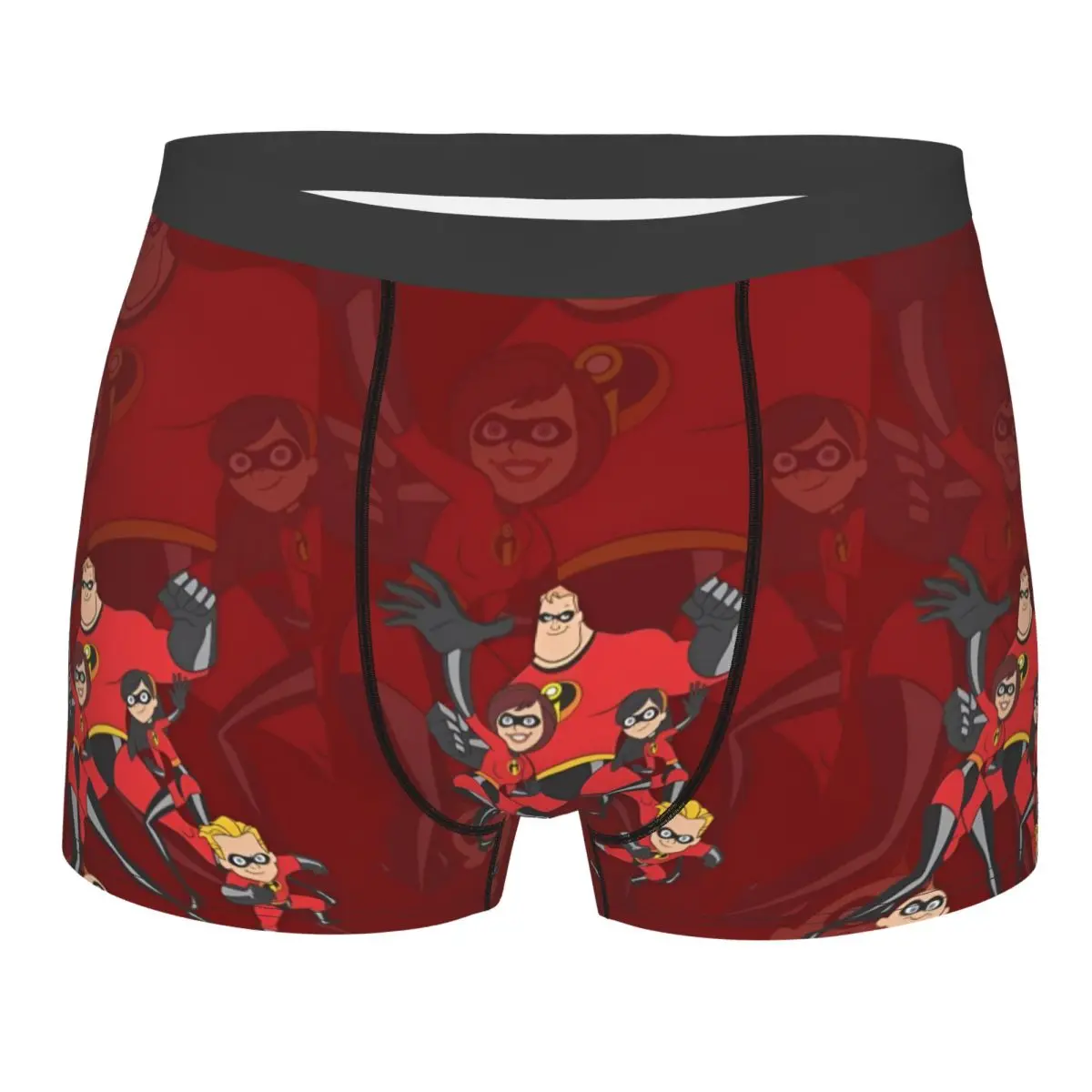 

Нижнее белье The Incredibles на заказ, мужские трусы-боксеры с принтом, шорты, дышащие трусы