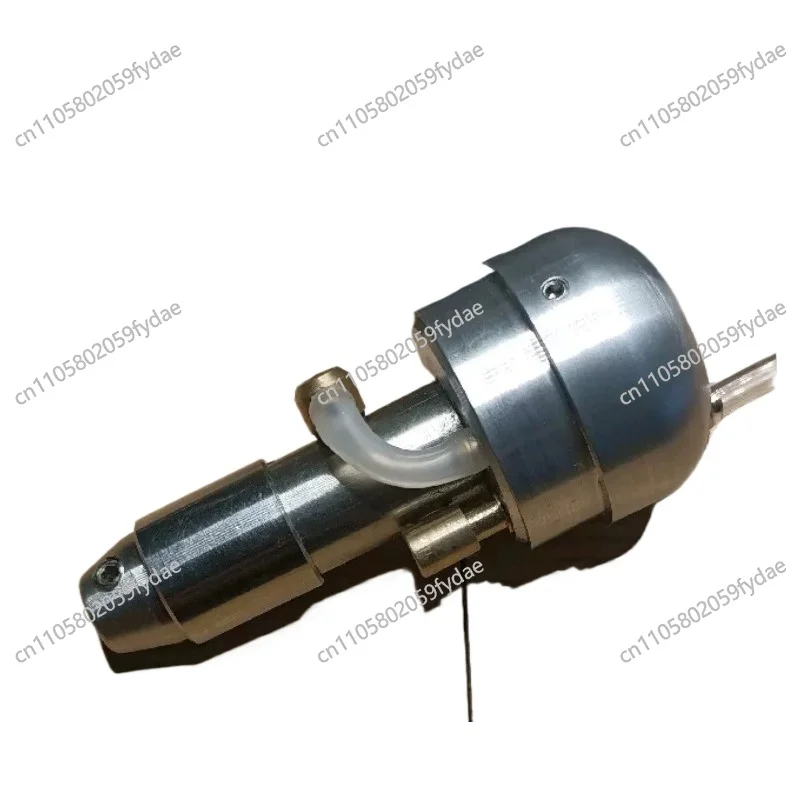 Pneumatic Push Knife, Meta Engraving, Engraved Gold Handle, Standard Head Changeable Hand Control Model