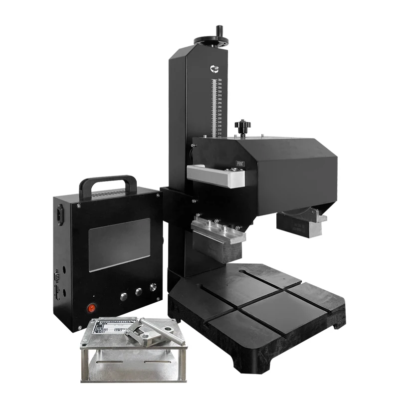 

Portable Desktop Handheld Dot Peen Marking Machine 140x50mm For Small Batch Flexible Production