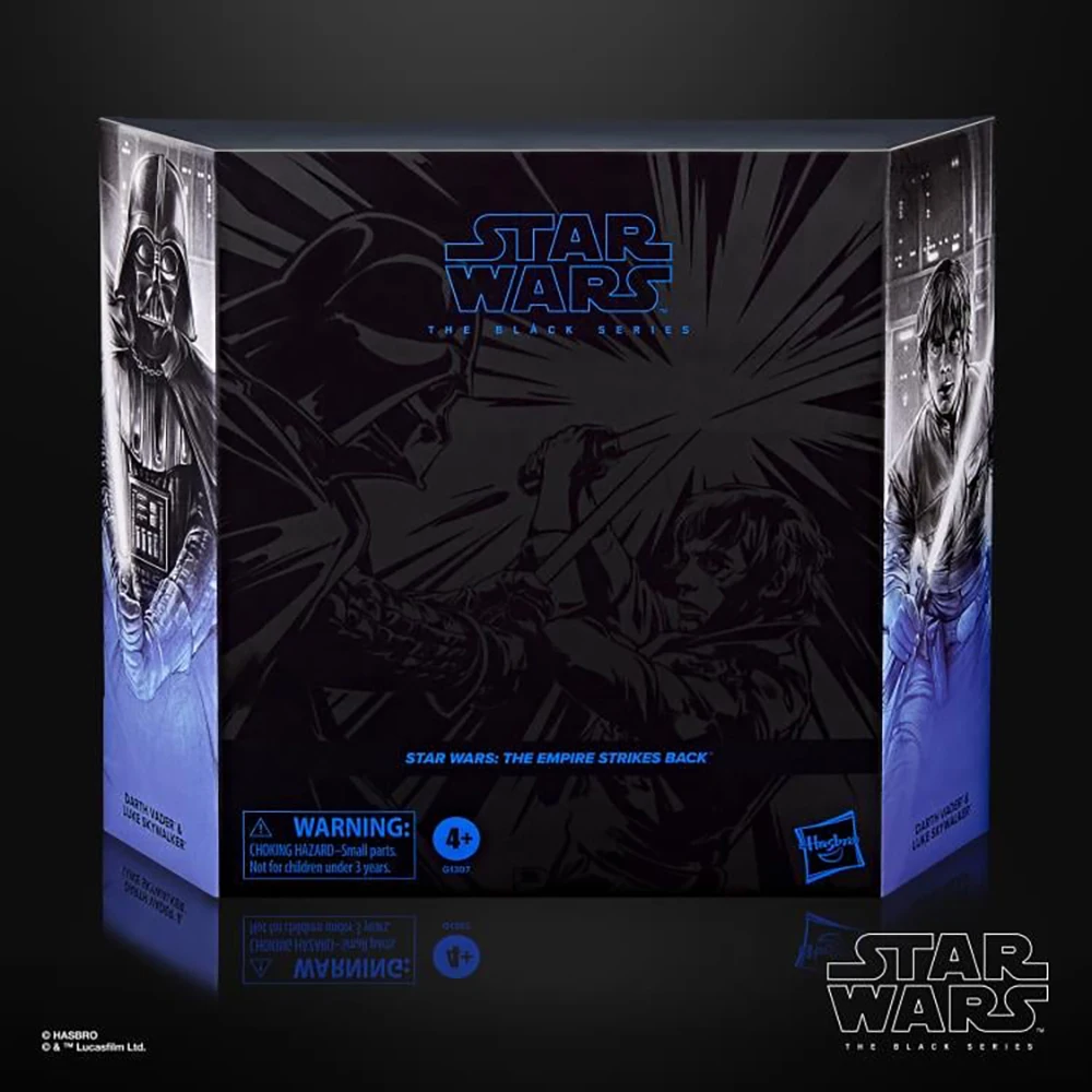 [In-Stock] Hasbro Star Wars The Black Series Darth Vader & Luke Skywalker The Empire Strikes Back) SDCC Exclusive 2-Pack-Set Toy