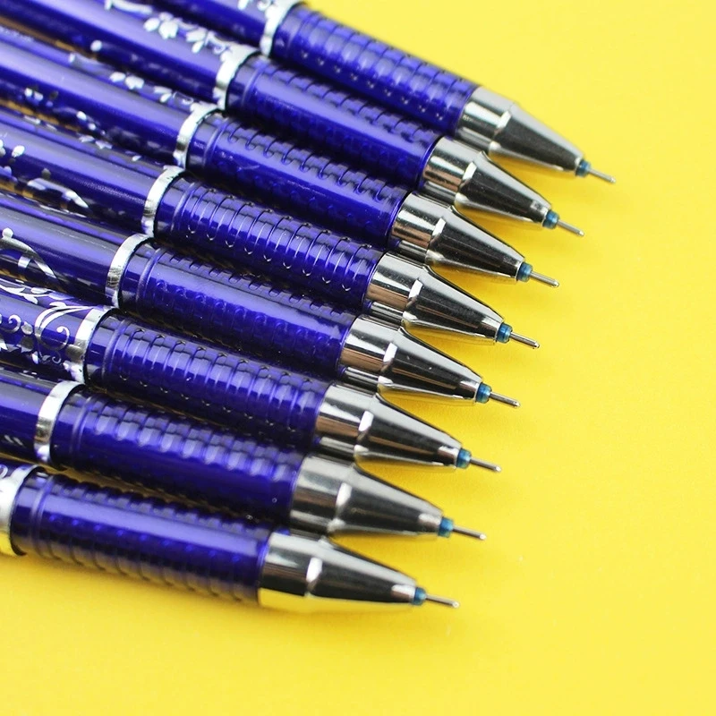 

Erasable Gel Pens, Blue Colors Fine Point 0.5mm Gel Marker Pen, for Writing, School Supplies