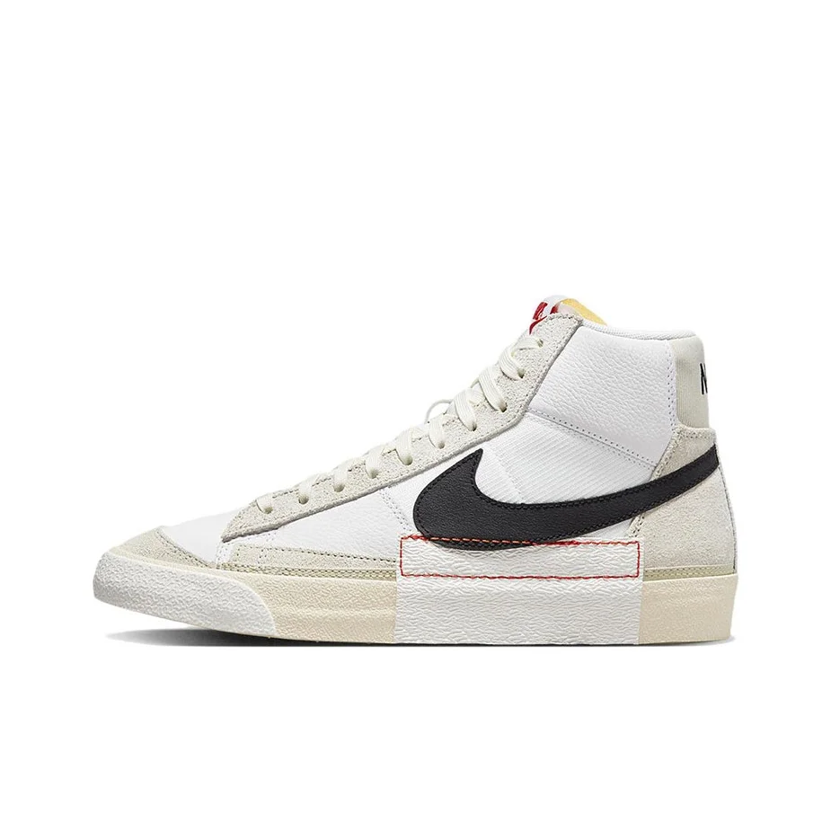 Nike Blazer Mid 77 Remastered Casual Mid top Skateboard Shoes Men's Black White DQ7673-100