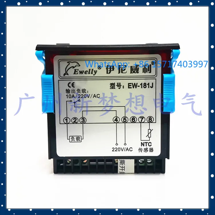 Ewelly EW-181J Microcomputer Temperature Controller Turtle Constant Temperature Electronic Digital Temperature Controller