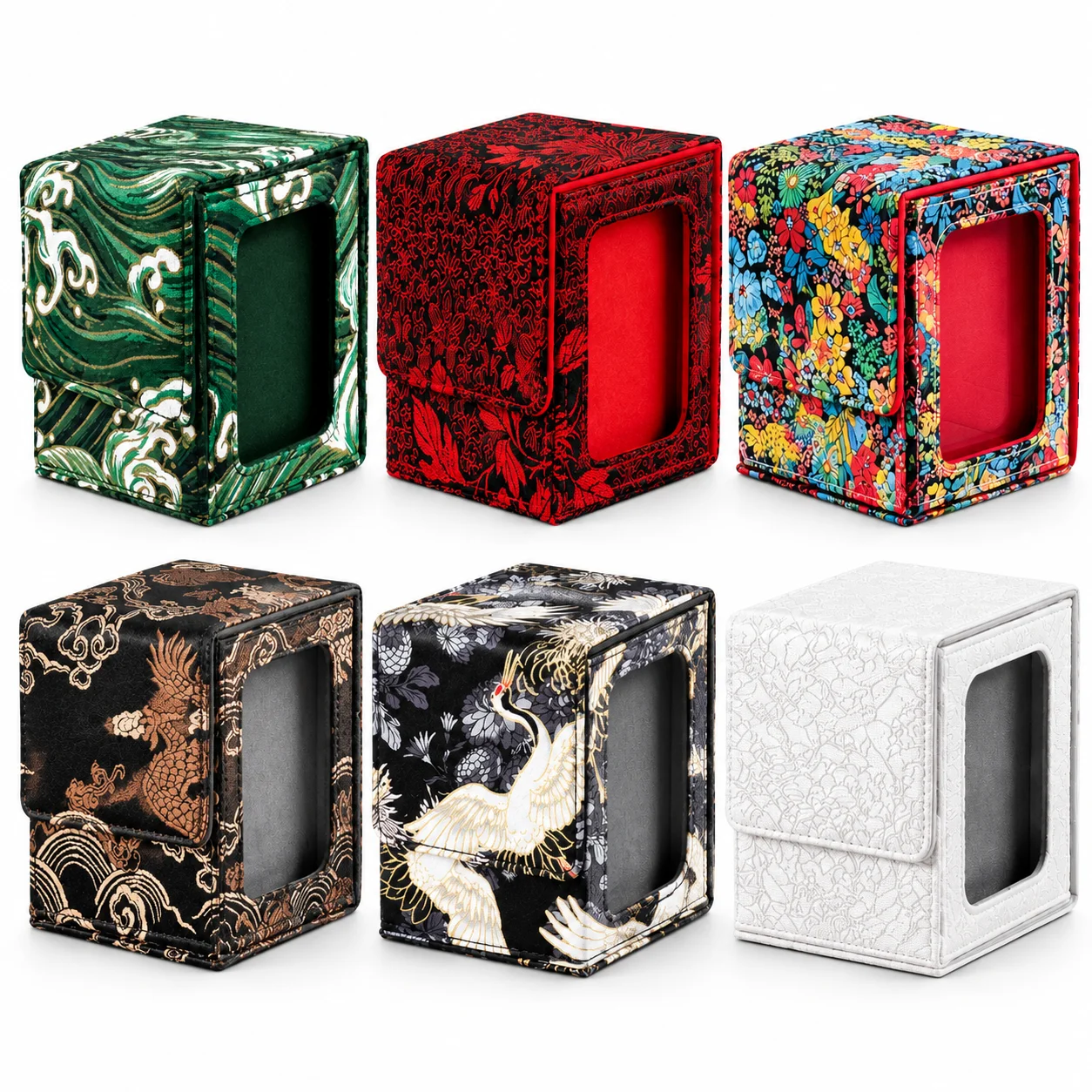 100+ Art Trading Card Storage Box Organizer Cards for TCG Sports Game Card Storage Box Christmas Gift