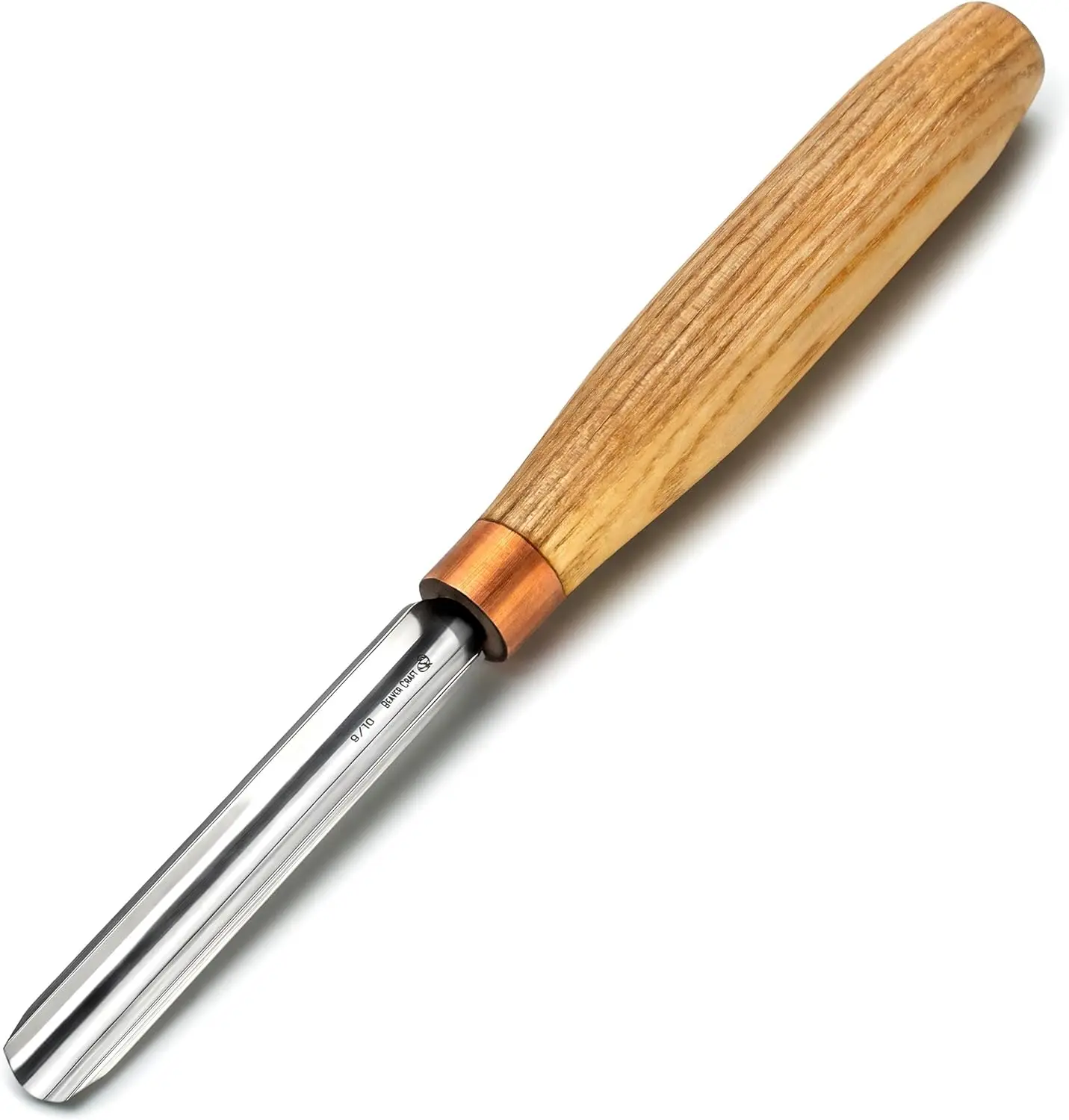 

Wood Carving Gouge K9/10 Hand Chisel for Beginners and Professionals, Compact Carving Knife with Ergonomic Ash Handle