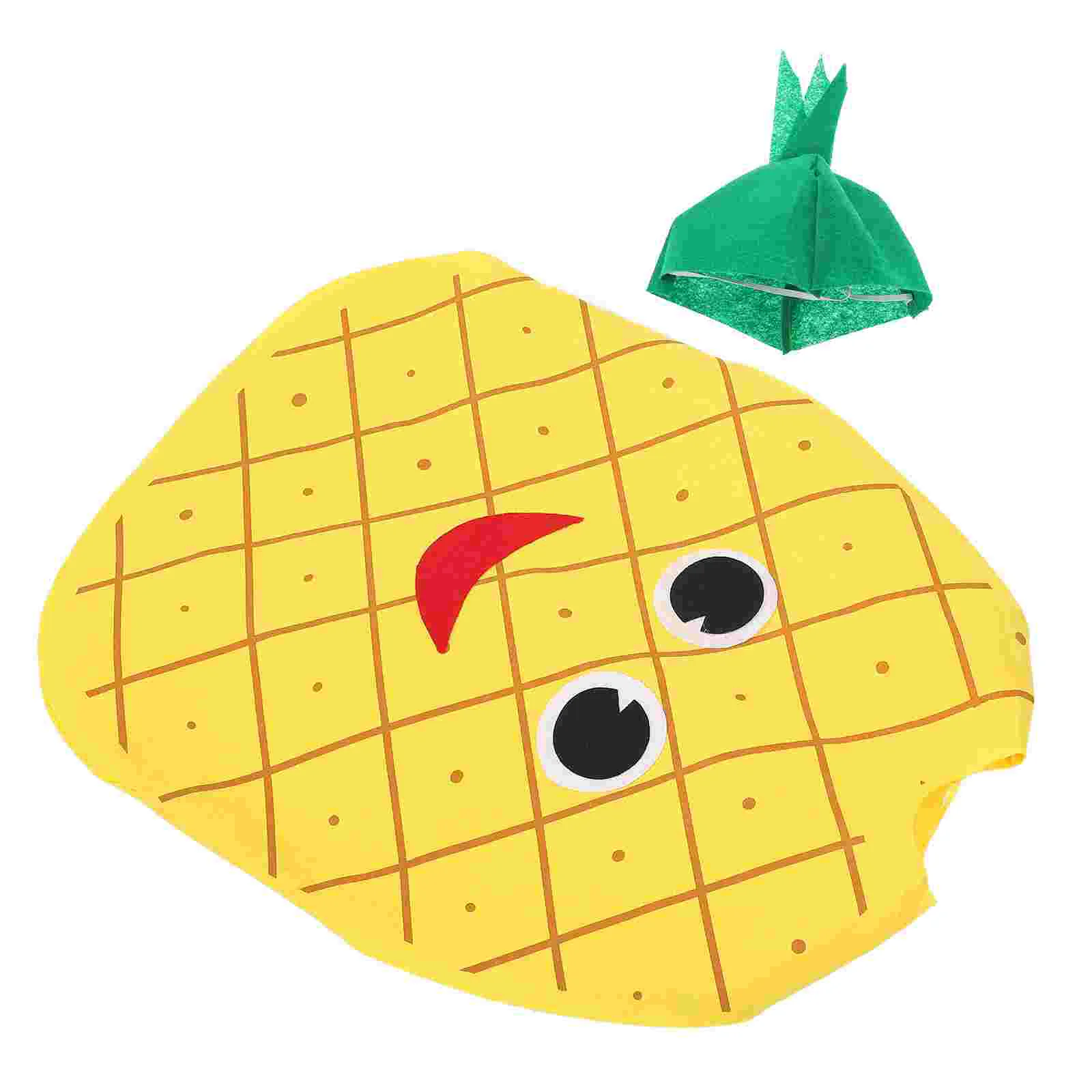 

Halloween Costumes for Kids Fashion Show Prop Cosplay Pineapple Vegetable Children Performance Toddler