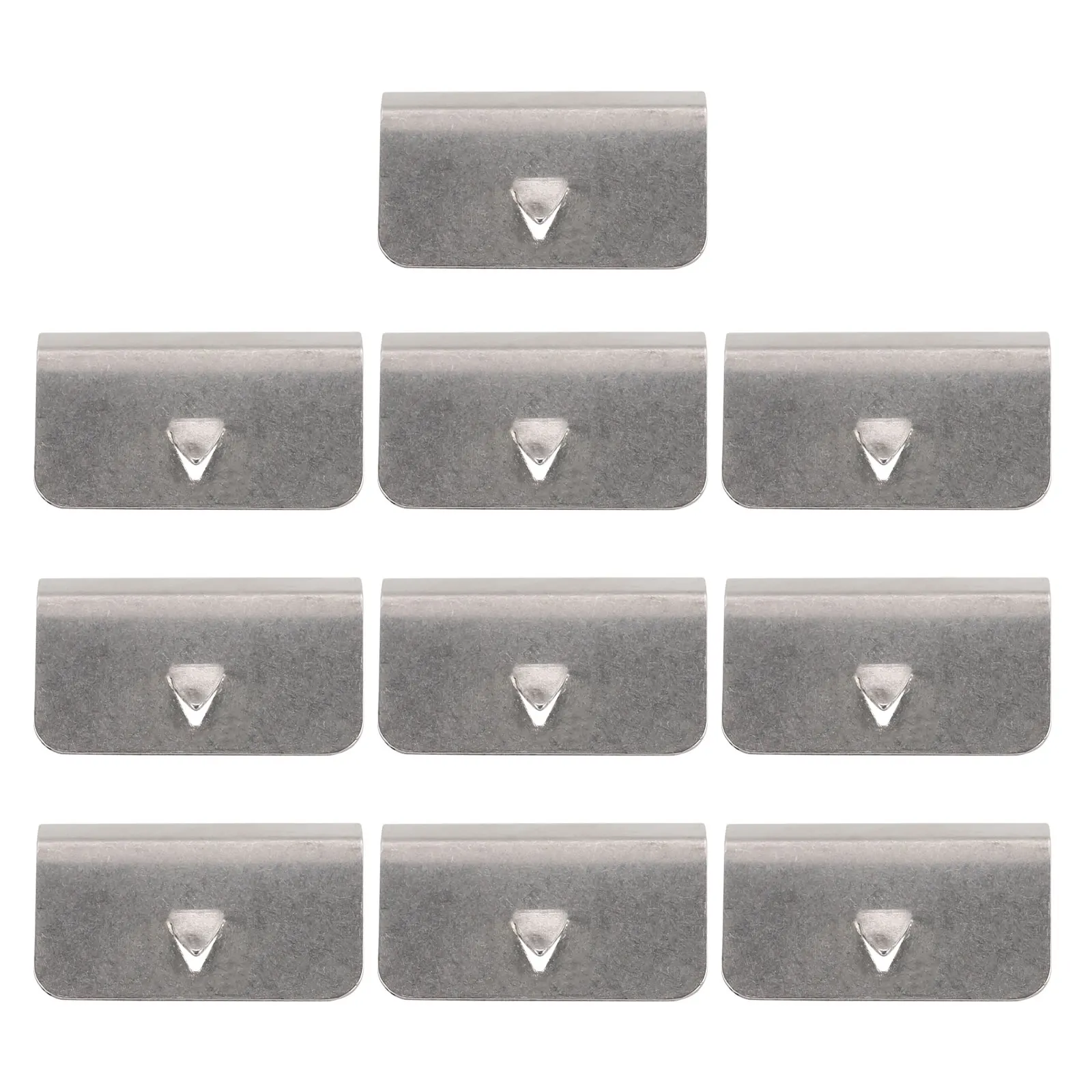 

10 Pcs Windshield Clip Firm Fixing Deflector Clips Rain Channel Diversion Tank Stainless Steel