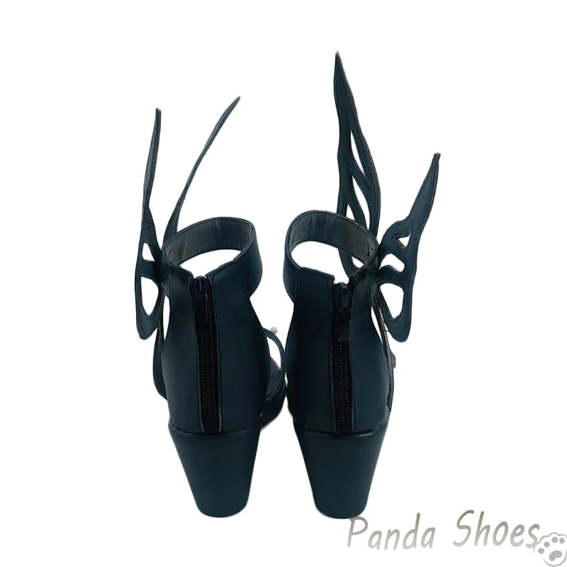 Genshin impact ning guang cosplay schuhe anime spiel cos lila stiefel ning guang cosplay kostüm prop schuhe für con halloween party