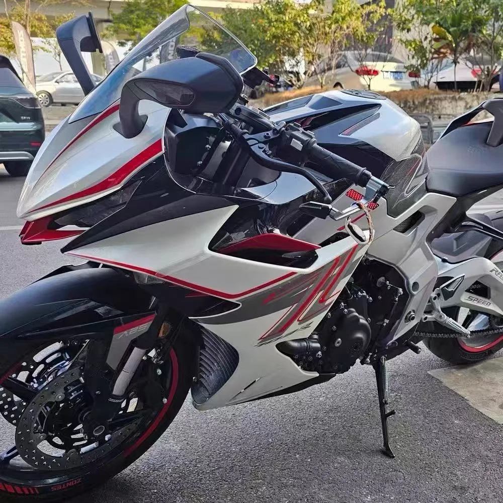 Adecuado para protector de palanca de freno de motocicleta ZONTES 703RR, protector de manillar, protector de palanca de embrague y protector de manos.