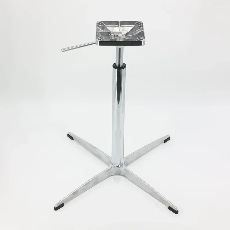 Aluminum Alloy Computer Chair Cross Foot Adjustable Tea Table Bracket High Table Leg Bar Chair Chassis Parts Versatile Chair
