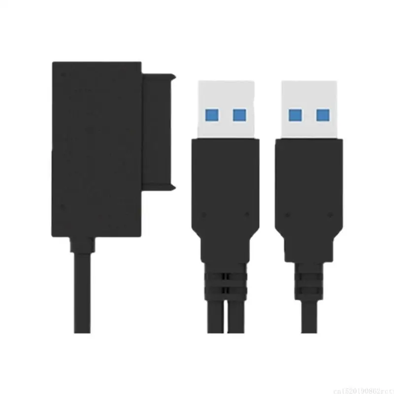 D5BB USB 2.0 Type C To 13Pin 6+7 13Pin Adapter Cable External USB2.0 Power Supply For Laptop Drive Converter Accessories