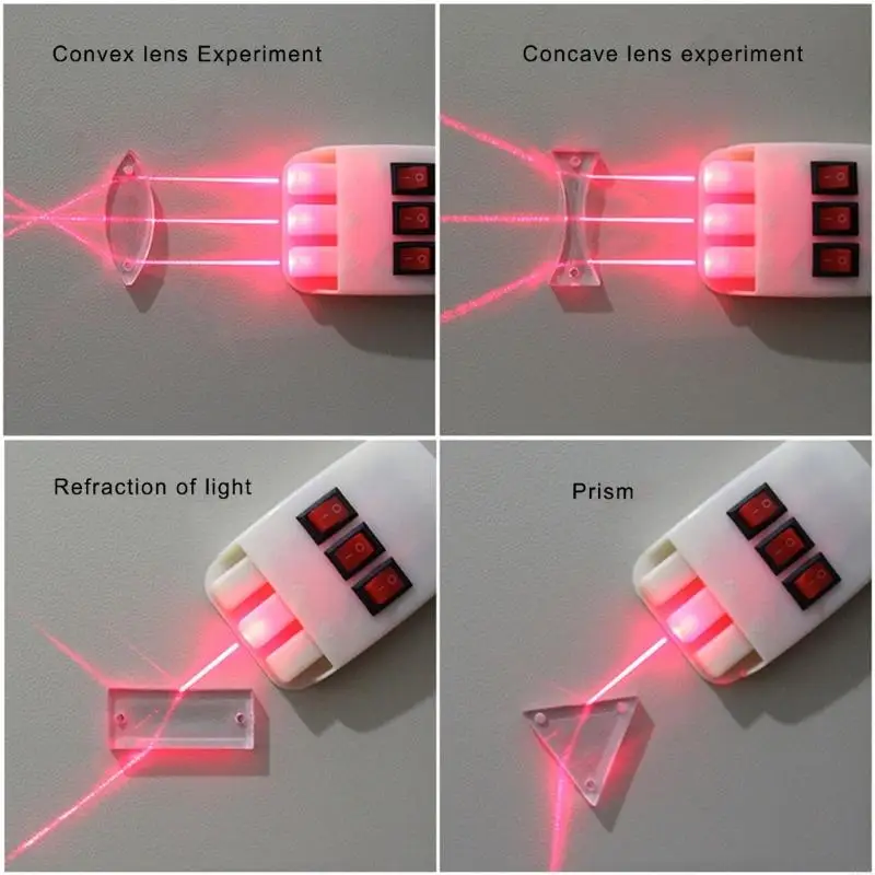 

3 Way Lighting Device Physics Optics Experiment Lighting Device Optics Teaching Aid for Teaching Demonstration 896C