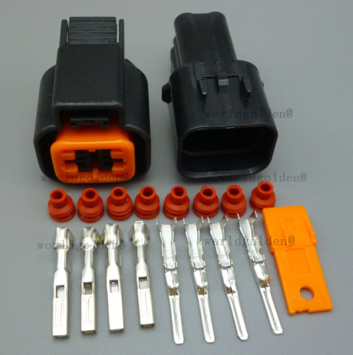 KPB623-04620 PB625-04027 4Pin Waterproof Housing Terminal Kit for exterior sensor harness assembly & seal fitting