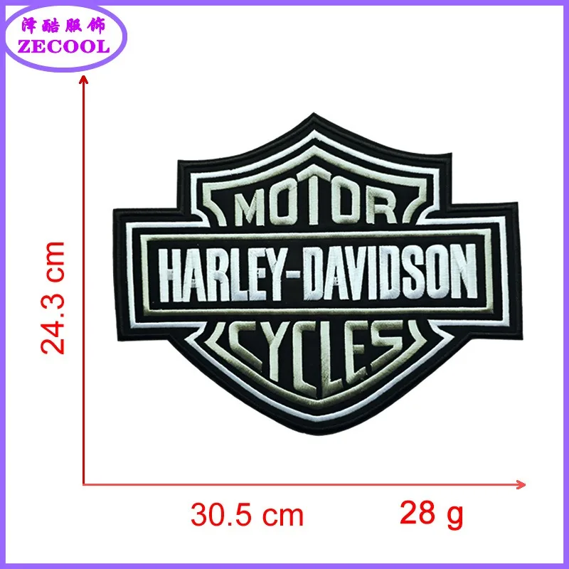 Patch Bordir Elang Punk untuk Lengan, Ransel, Pakaian, dan Gantungan Kunci Gaya Harley Davidson