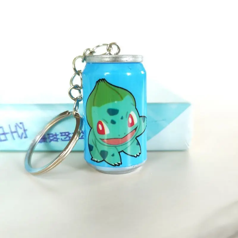 ديجمون مغامرة مفتاح سلسلة السنجاب Bulbasaur أنيمي الأجهزة الطرفية لطيف الكرتون شرب يمكن مقلد المشروبات قلادة هدايا صغيرة