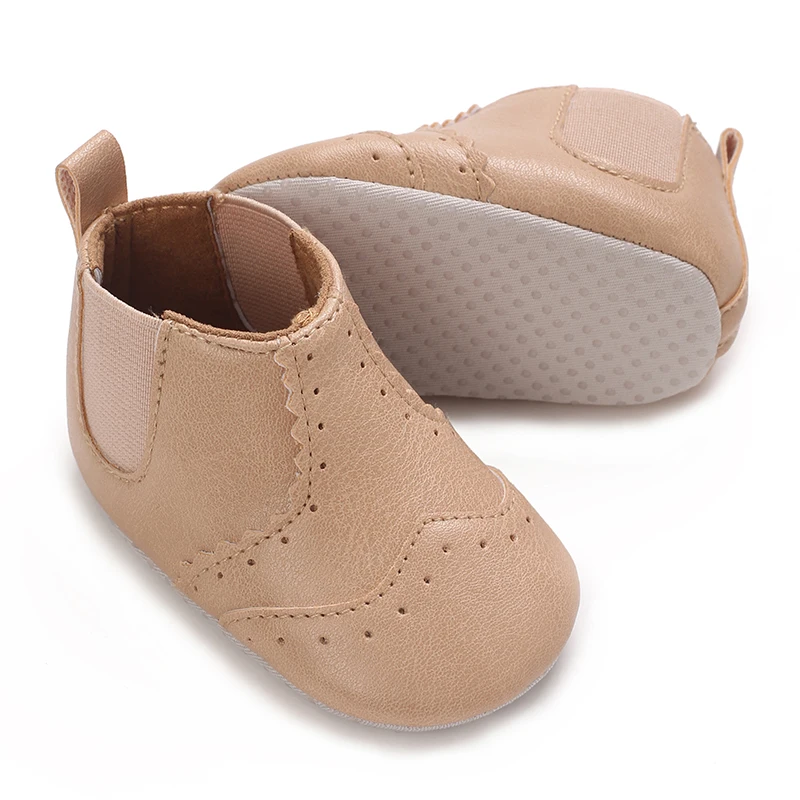 جديد للجنسين أحذية من الجلد المضادة للانزلاق لينة أسفل طفل الفتيان والفتيات حذاء كاجوال الوليد طفل الأولى مشوا سرير الأحذية 0-18 متر