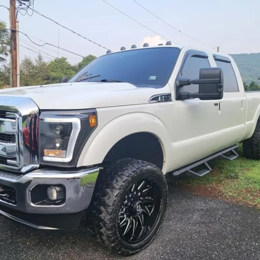 Treeplanken compatibel met voertuig 20152025 Ford F150 SuperCrew Cab met 4 fullSize deuren 4,7 inch Drop Down Side Steps F