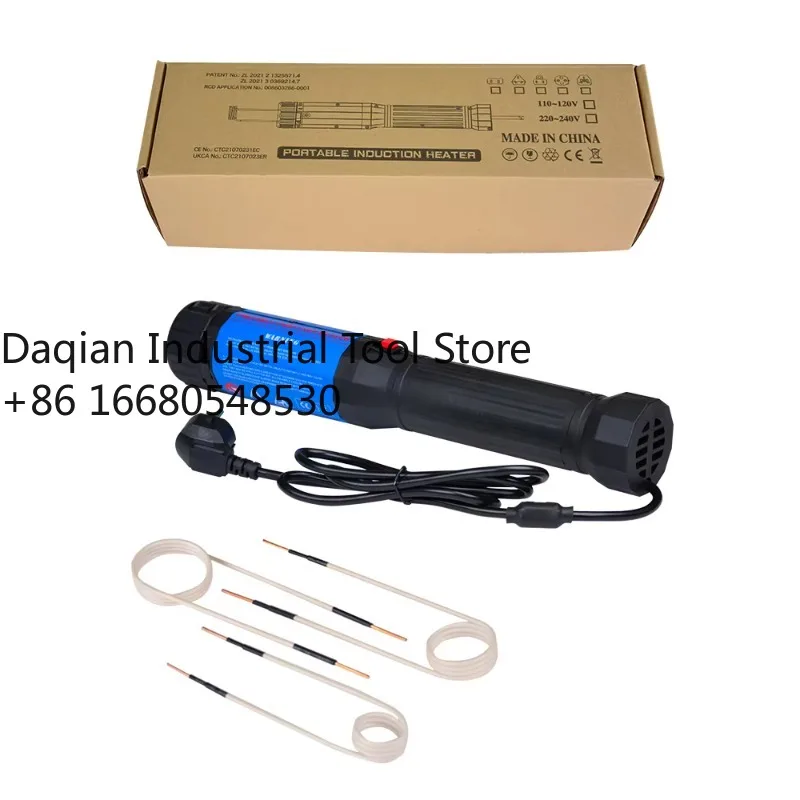 

Портативный индукционный нагреватель 3JI мощностью 1400 Вт с набором из 3 катушек – незаменимый инструмент для мастерской и гаража, в картонной упаковке, 110В/220В