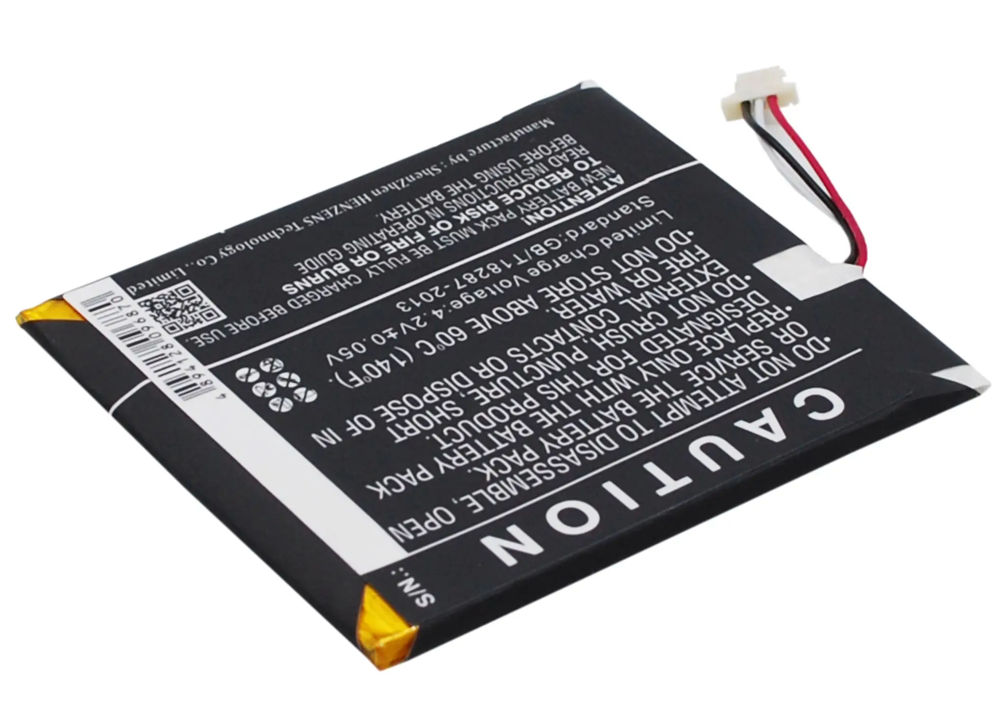 Batería de Repuesto CS para Amazon Kindle 7, Kindle 7.ª Generación, WP63GW, Kindle 499, Kindle 558 PN:MC-265360-03 890mAh / 3.29Wh