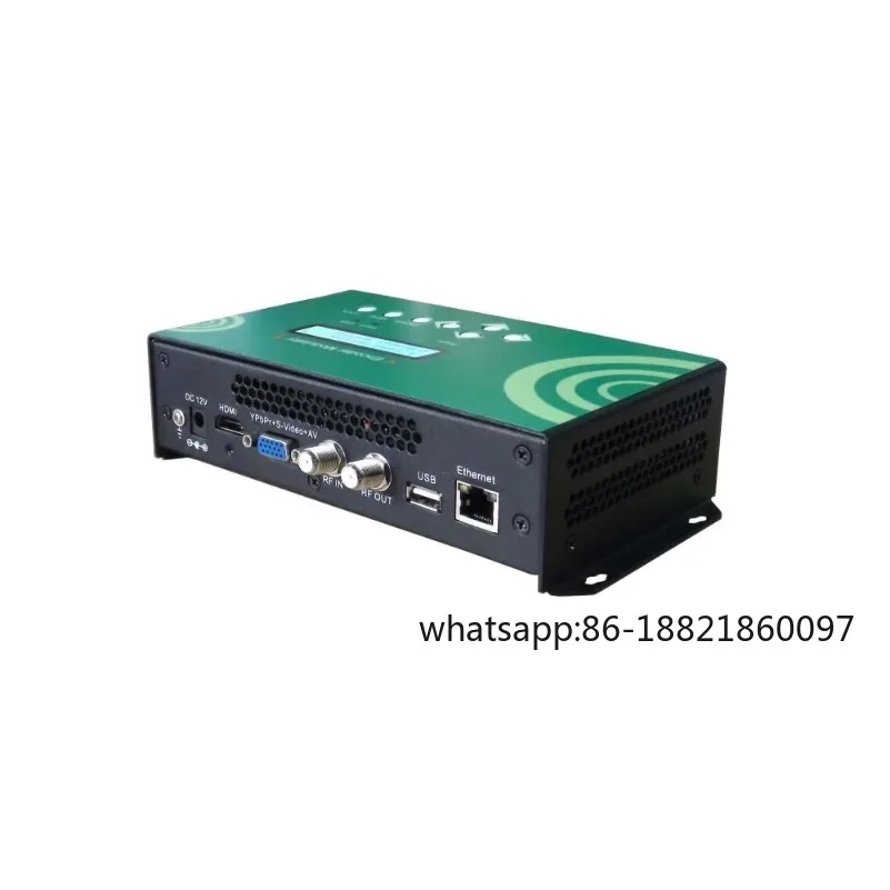 

FUTV4658 DVB-C(QAM)/DVB-T/ATSC 8VSB/ISDBT MPEG-4 AVC/H.264 HD Encoder Modulator