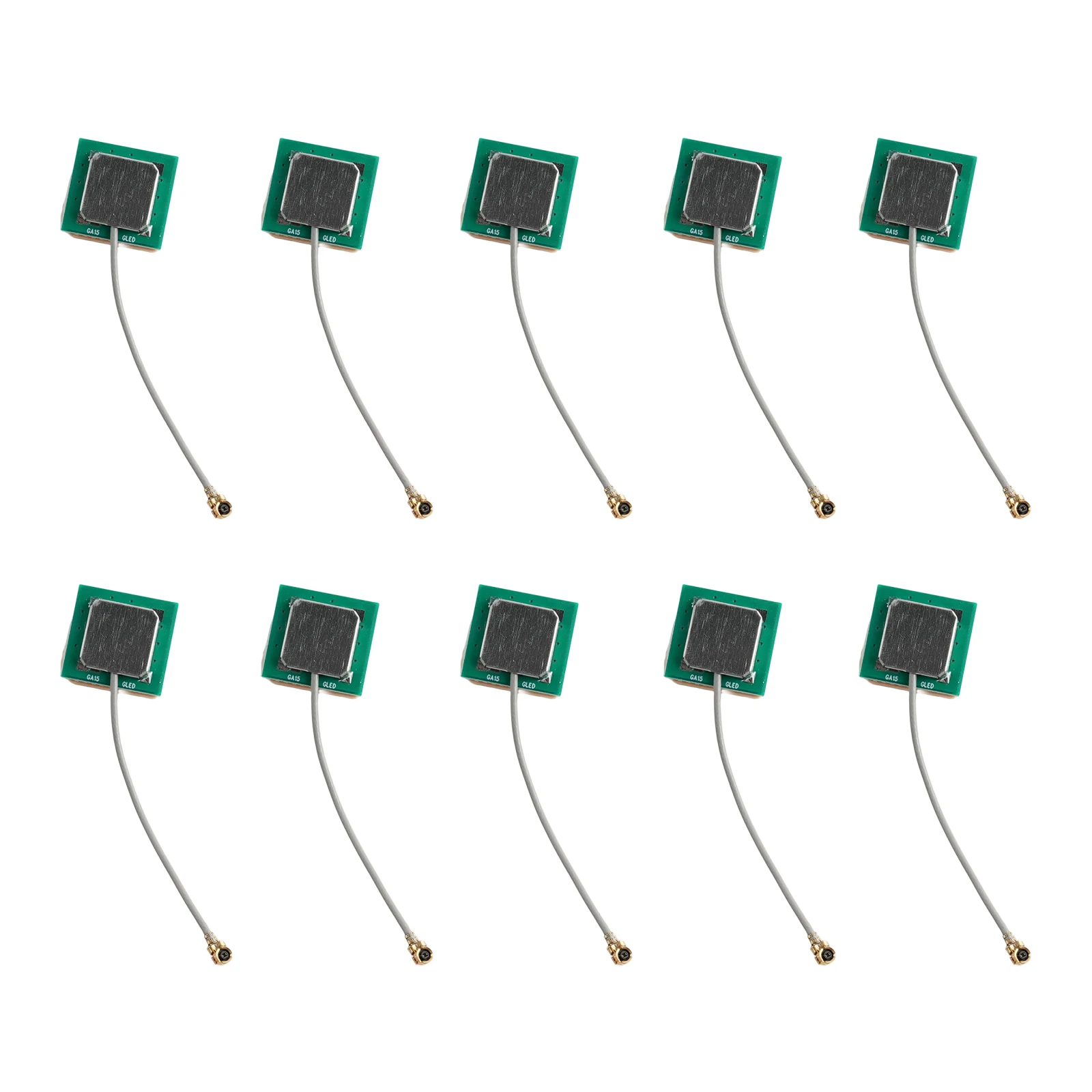 1/5/10pcs GPS Passive Antenna IPX 50ohms 1575.42MHZ for GPS Module 15X15X6mm