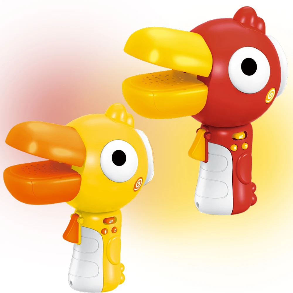 

Voice Changer for Kids,Electric Toucan Loudspeaker Recording Function Voice Changing Device Toys with 3 Different Voice Effects