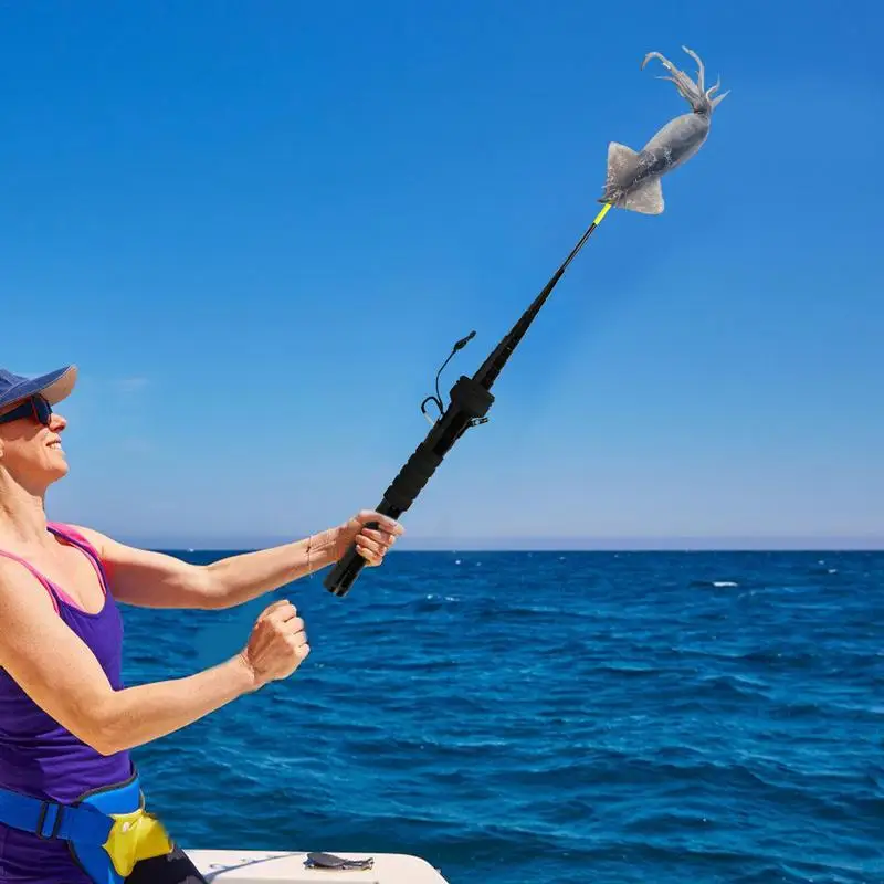 

Fishing Gaff Saltwater Telescoping Pole With Stainless Steel Six-Claw Hook Squid Jig Gaffs For Saltwater Freshwater Boat Ice