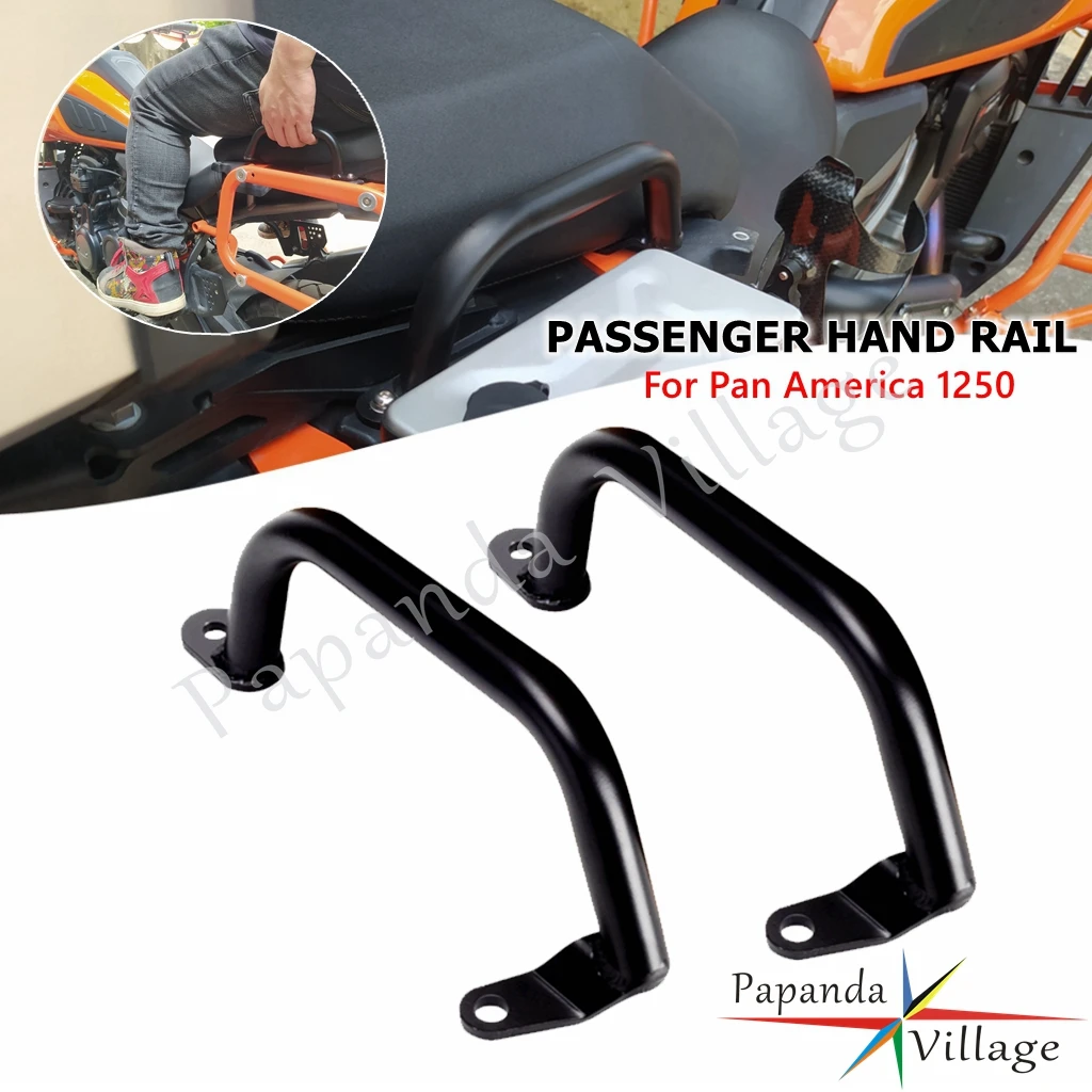 Iron Motorcycle Rear Seat Passenger Hand Rail Frame Bar For Harley Harley Pan America 1250 Special RA1250S RA1250 CVO 2021-2024