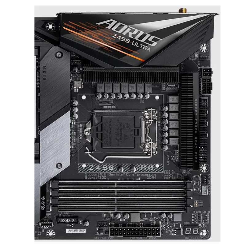 For Z490 AORUS ULTRA Motherboards LGA 1200 DDR4 128GB ATX Intel Z490 Overclocking Desktop Mainboard M.2 NVME III USB3.0