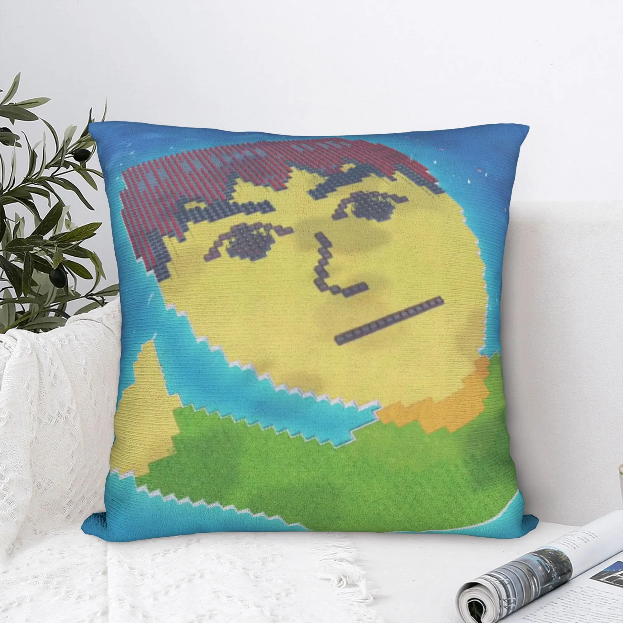 Tomodachi Life Video Game 2026 Square Pillow Cases  Cushion Covers Awesome Polyester Decorative Pillowcase for Home 45*45cm