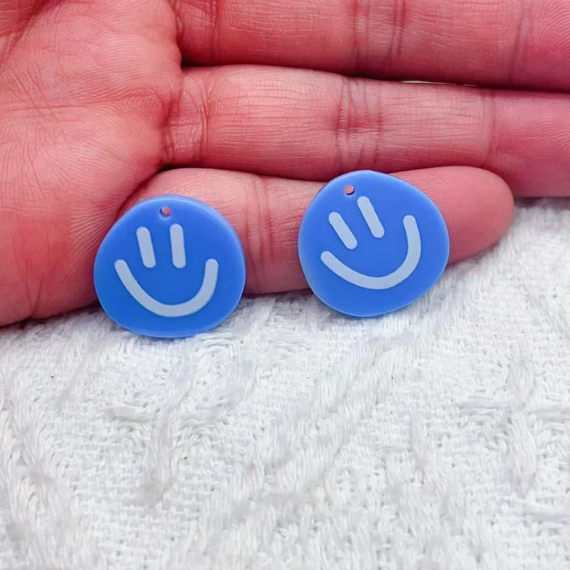 10pcs Lovely Smiling Face Charms For Jewelry Making findings diy Bracelets Earring Necklace Craft Pendants view 5
