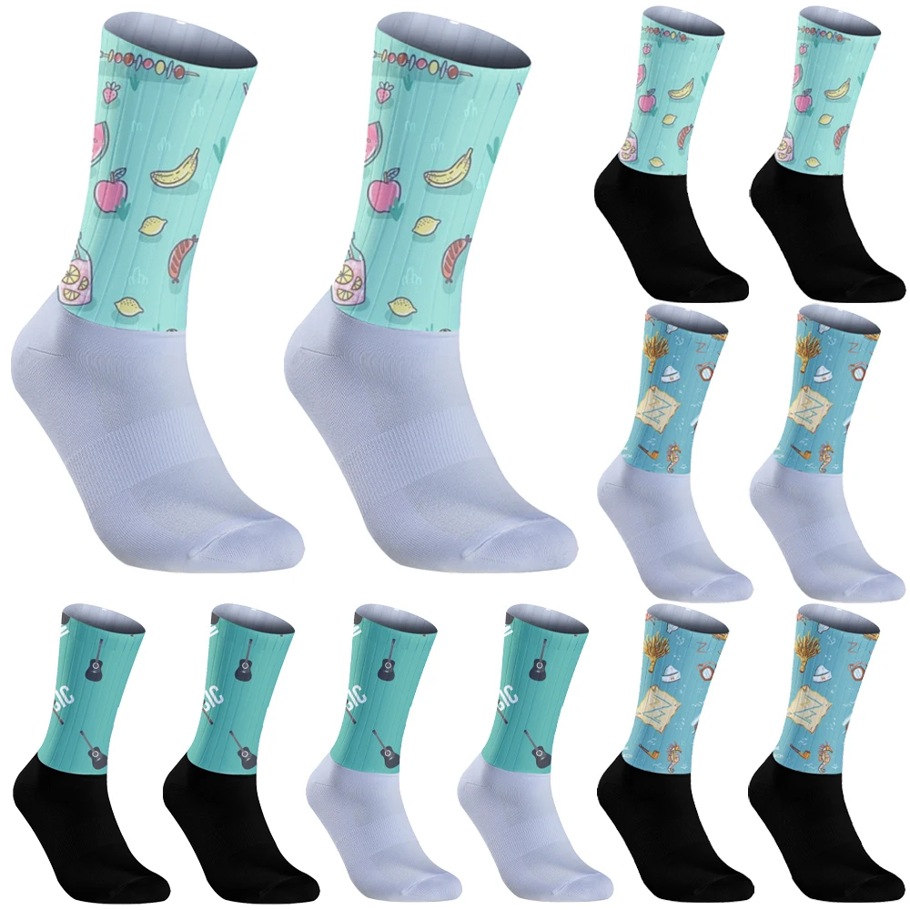 Hop Hip 2024 Retro New Crazy Men's Socks Unisex Harajuku Seamless Printed Funny Novelty Happy Crew Sock Boys Gift