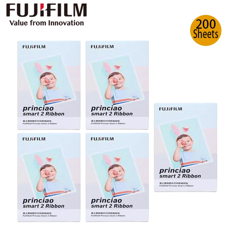

Фотобумага и риббон для фотопринтера Fujifilm Xiaoqiao 2-го поколения, 6 дюймов