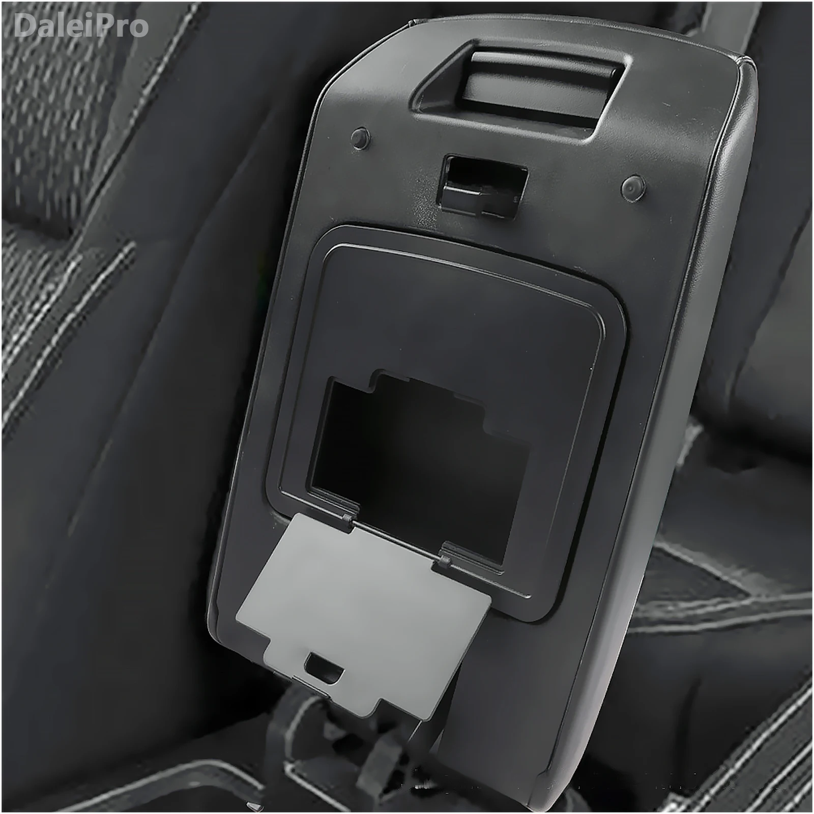 For Mitsubishi Outlander 2022-2026 Hidden Under-Lid Storage Box, Armrest Cover Compartment Insert, Custom-Fit Invisible Safe