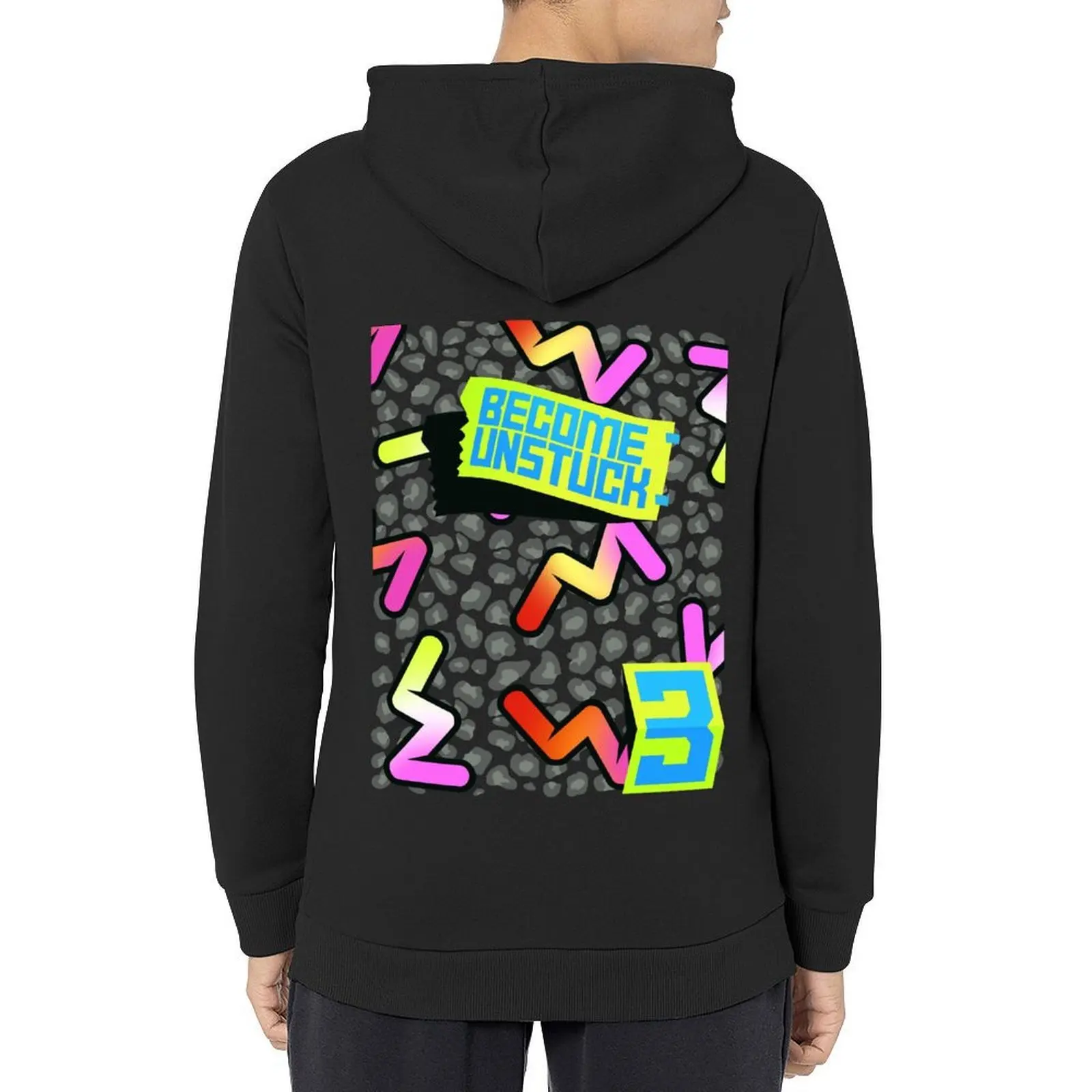 

Become Unstuck Hoodie autumn new products men's sweat-shirt graphic t shirts men blouse new in hoodies and blouses