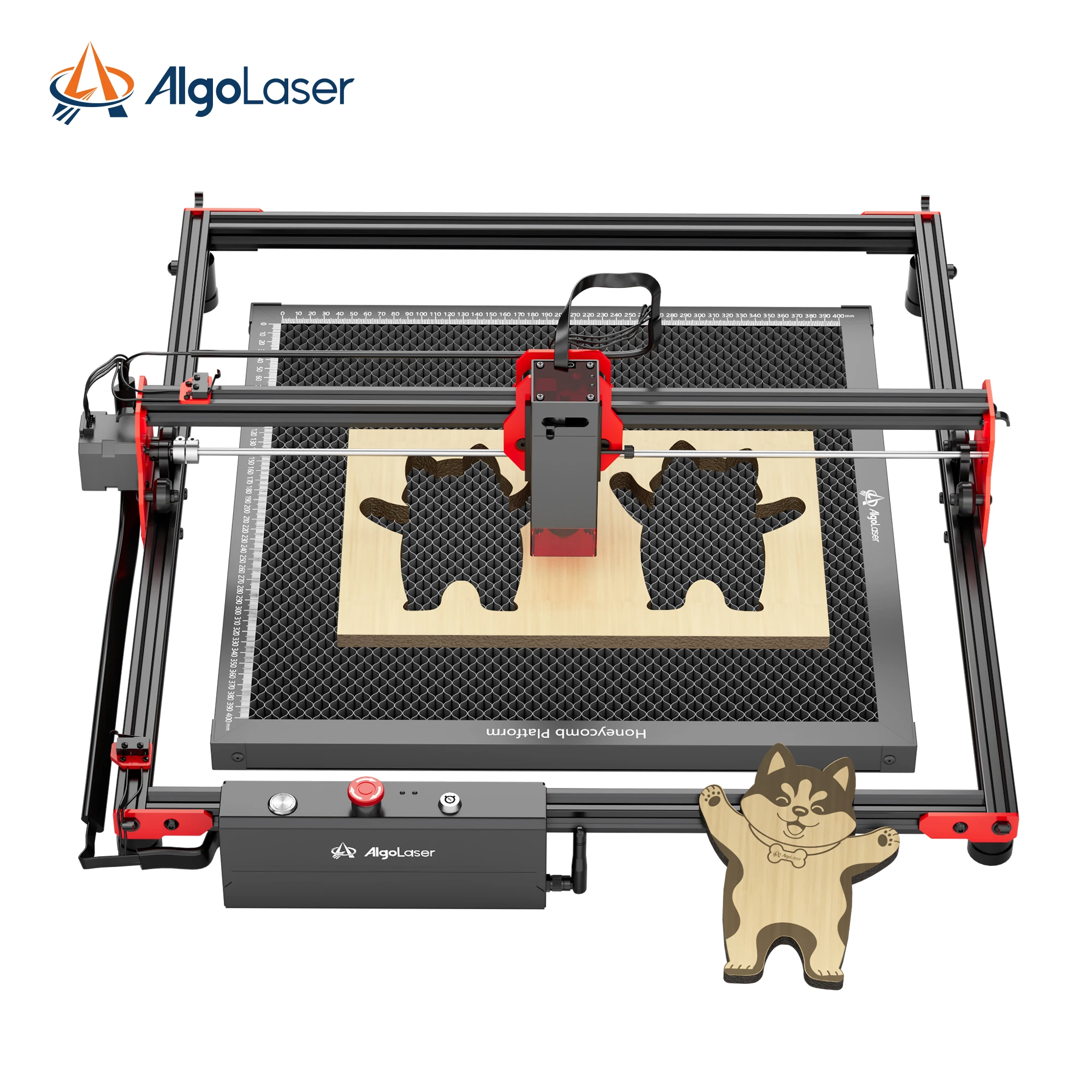 Imagem -06 - Algolaser Gravador a Laser Mesa de Trabalho em Favo de Mel para Todas as Marcas Diodo Co2 Máquina de Corte a Laser 400x4 350x350 mm