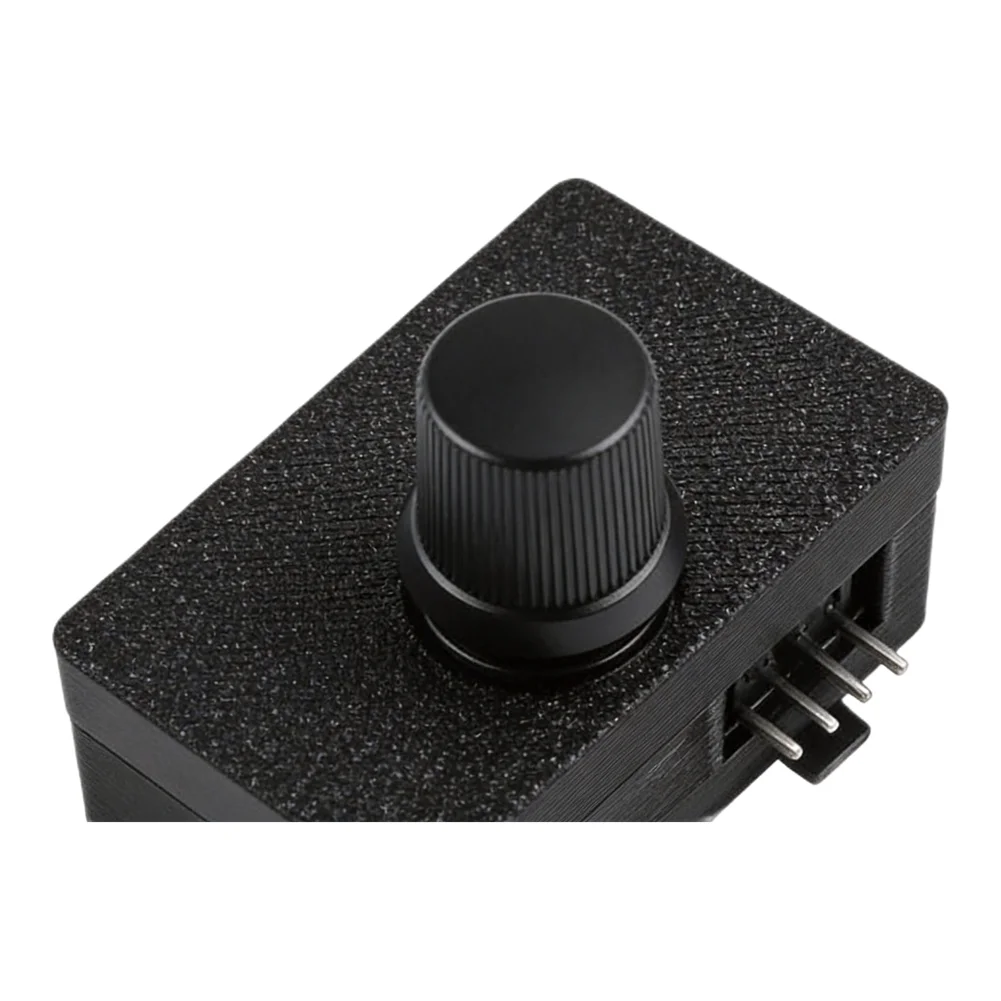 For Rechargeable Batteries 45*18.5mm Fan Regulator Computer Cooling Controller ABS Material Construction For Rechargeable