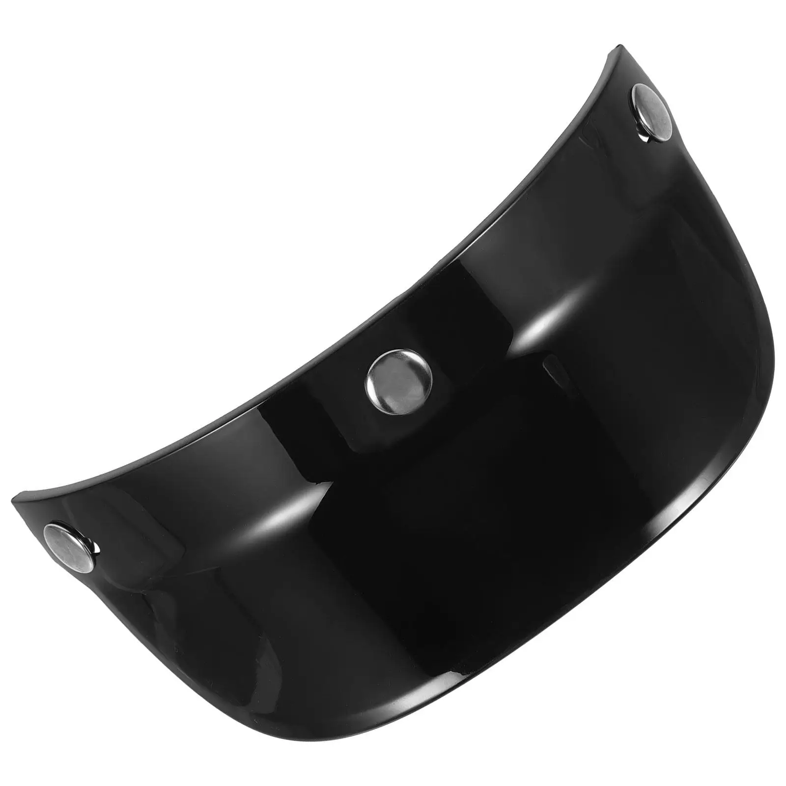 

Motorcycle Visor High Strength Pc Material Adjustable Buckle Outdoor Wind Shield Visor Insert for Half Open -Road